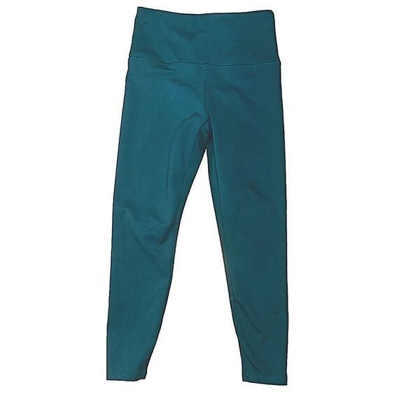 Zobha Performance Legging Easy Endurance Capri Teal Medium M Like New - Picture 5 of 6